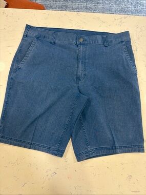 Duluth Trading Co Blue Work Shirt
